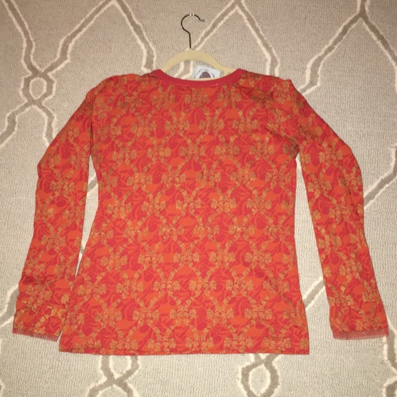 Inner Child LS Top With Flowers - Picture 4 of 7